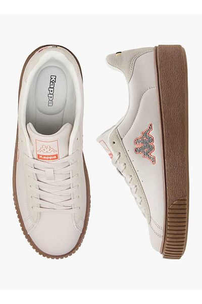 Kappa Women's Logo Applique Sneakers with Lace-Up Closure