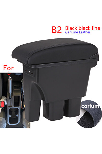 Choice4 B2 black line Corium For Suzuki Jimny Armrest For Jimny JB74 Car Armr...