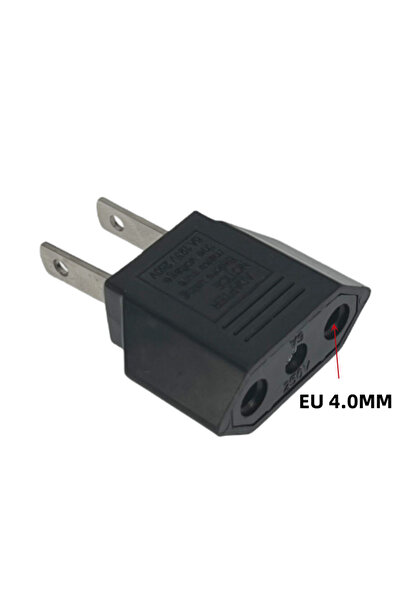 Choice7 EU to US 4.0MM America European Mini CN UK EU To US AU Power Plug Ada...