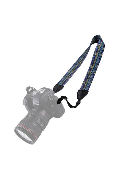 Choice En4491 Style 1 Retro Ethnic Style Camera Shoulder Neck Strap Multi-color Series Pu Leather Vintage A