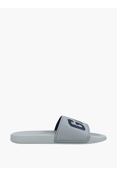 GAP Men's Logo Embossed Slip-On Beach Slides