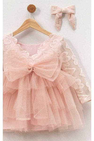 Retro Women Girl's Guipure Tulle Tutu Birthday Gift Henna Princess Dress