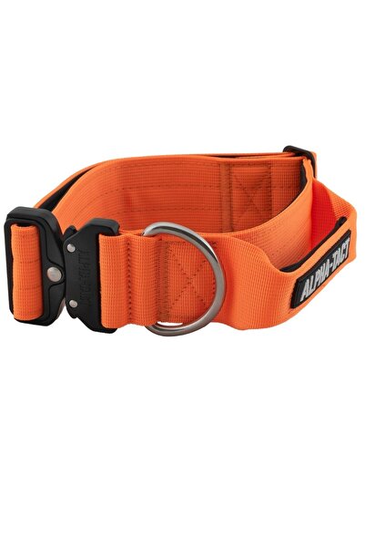AlphaTact Alphagrip Pro 5cm-Kulplu-Büyük Irk-Taktik Boyun Tasması