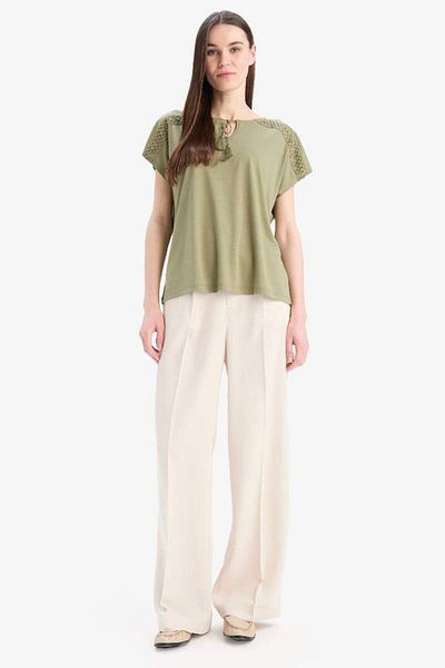 DeFacto New Season Crew Neck Short Sleeve T-Shirt