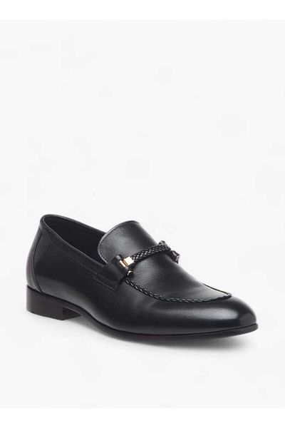 Duchini Duchini Men's Solid Slip-On Loafers