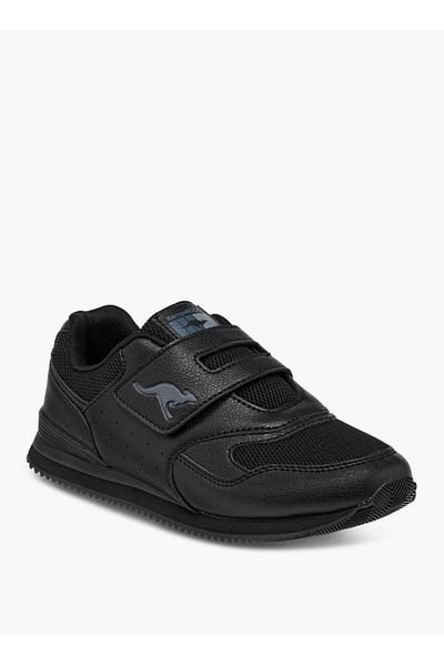 Kangaroos Boys' Logo Print Sports Shoes with Hook and Loop Closure