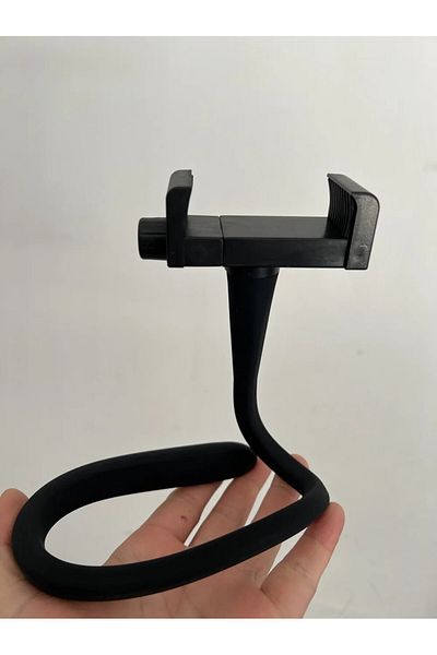Choice Black Universal Baby Monitor Holder Flexible Twisting Bracket Webcam Stand Mount Hole-Free Crib Crad