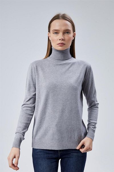 HomeStore KazakGroßer Strickpullover mit Fischerkragen