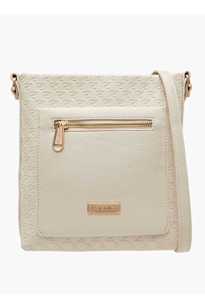 Paprika حقيبة كروس بودي منقوشة بأحرف أولى مع حزام قابل للتعديل - العرض 7 سم × الارتفاع 23 سم × العمق 20 سم