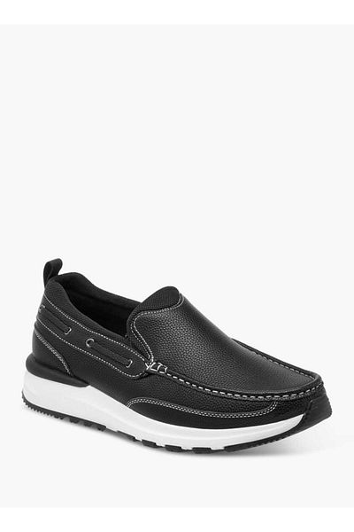Le Confort Panelled Slip-On Loafers with Pull Tabs