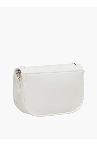 Celeste Celeste Embellished Crossbody Bag with Chain Strap and Button Closure
