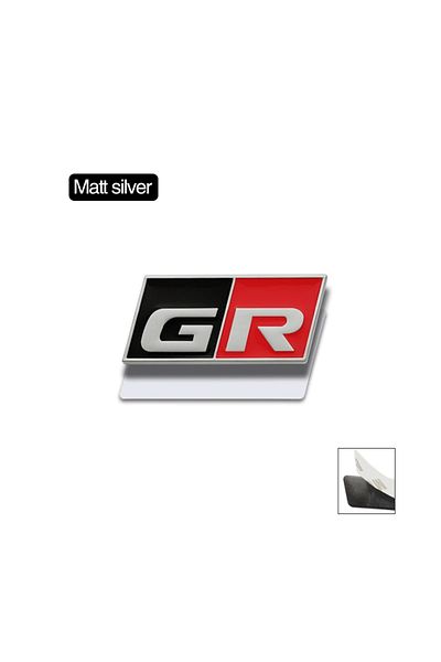 Choice Pink For Toyota sport GR Sport RAV4 Avensis Prado Prius Auto Accessories 3D Metal Car Sticker Logo L