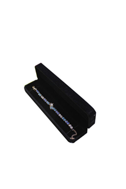 Choice قلادة سوداء عالية الجودة لتخزين مجوهرات الزفاف، خاتم من المخمل الأحمر ...