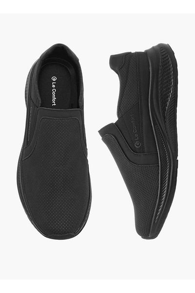 Le Confort Textured Slip-On Loafers