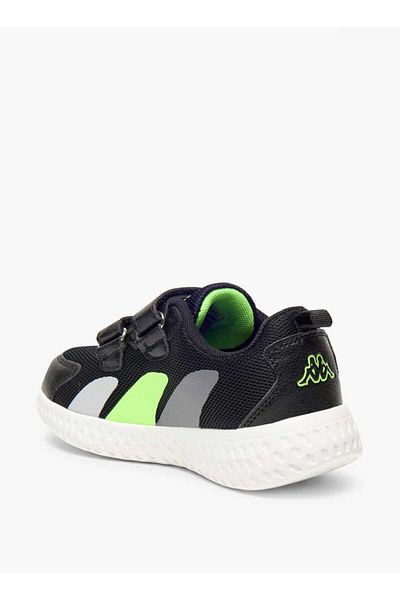 Kappa Boys' Logo Detail Sports Shoes with Hook and Loop Closure