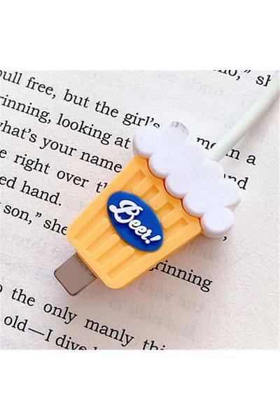 Choice اللون 5 قطعة واحدة مفيدة شاحن قابس واقي لكابل USB iPhone حافظة كابل سلك اللفاف Co
