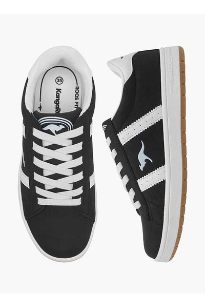 Kangaroos Boys' Logo Detail Sports Shoes with Lace-Up Closure