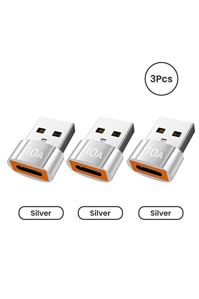 Choice 3 قطع من محولات NNBILI الفضية من النوع C بقوة 10 أمبير، من النوع A إلى...