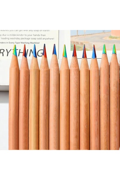 Choice سجل 12 قطعة من أقلام تلوين قوس قزح من AngelMark للأطفال، أقلام تلوين م...