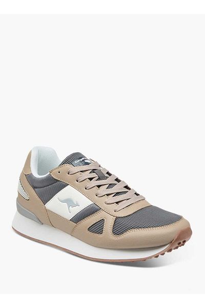Kangaroos Men's Panelled Lace-Up Sports Shoes