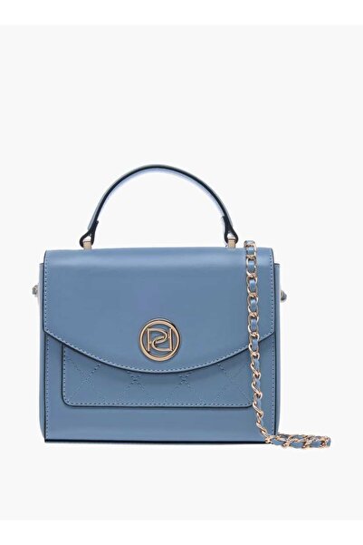 Paprika حقيبة ساتشيل منقوشة بمقبض علوي وحزام سلسلة - العرض 7 سم × الارتفاع 14...