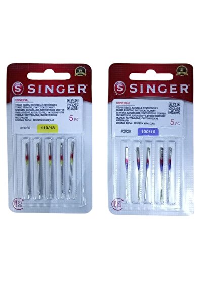 Kezban Tekstil Set de 2 ace pentru mașină de cusut de uz casnic SINGER 16-18/...