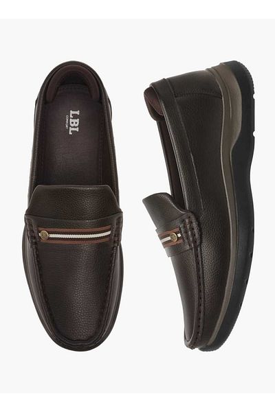 LBL by Shoexpress Tape Accent Slip-On Loafers