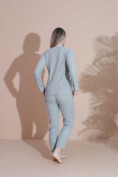 LİLA İÇ GİYİM Printed Personality Pajama Set