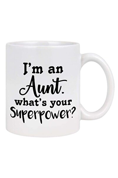 Be Care كوب قهوة بعبارة «Am An Aunt What's Your Superpower من Aunt And Your S...