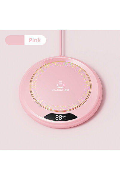 Choice قاعدة تسخين ترموستاتية وردية اللون، قطعة واحدة، قاعدة تسخين منزلية بمن...