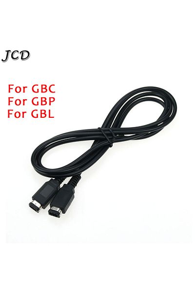 JCD لـ GBC GBP GBL JCD 1.2m لـ GBA 2 لاعبين خط اتصال عبر الإنترنت رابط توصيل كابل لـ GameBoy advance GB