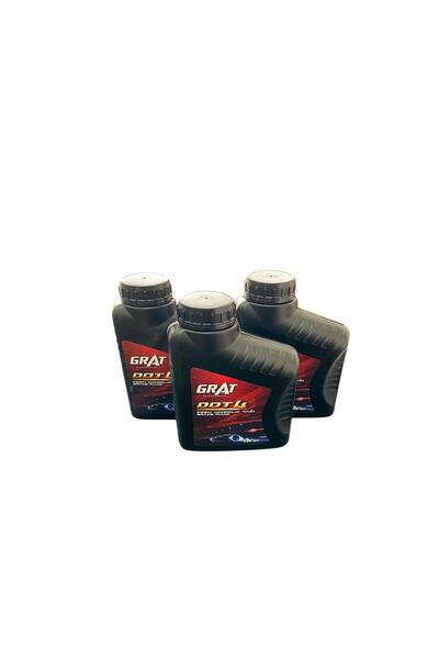 GRAT 3'LÜ GRAT FREN HİDROLİK YAĞI DOT 4 500MLGRT-600004