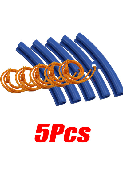 Choice 5 قطع زرقاء 5 قطع واقي حافة عجلة سيارة دراجة نارية أحمر واقي حافة عجلة...