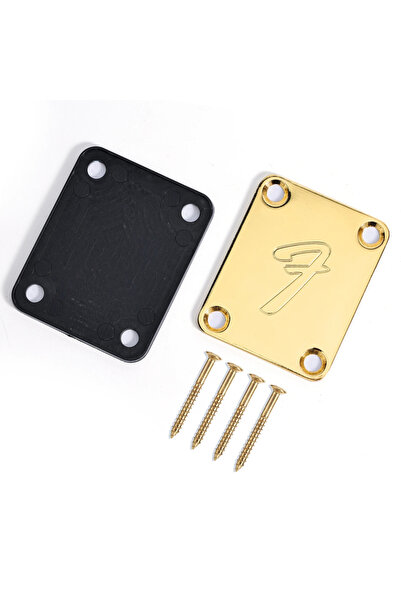 Choice1 ألواح حماية عنق الجيتار الكهربائي الذهبية على الطراز القديم مع مسامير...