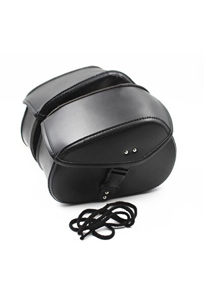 Choice Black Luggage Tail Rear Bags For Sportster 883 1200 Honda Yamaha Suzuk...