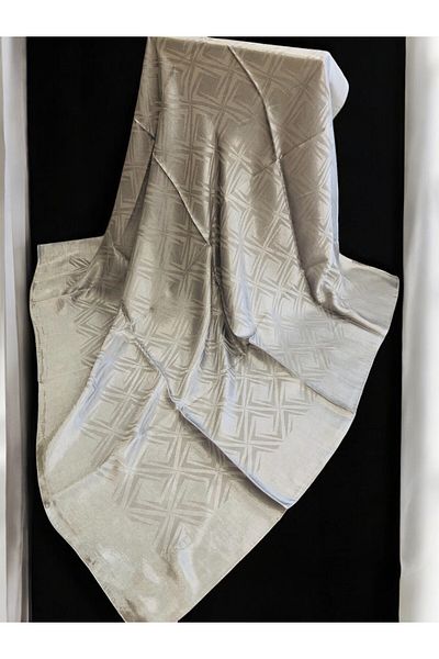 Akel Modern Patterned Scarf 100 X 100 Evening Dress
