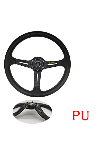 Choice عجلة قيادة رياضية عالمية من البولي يوريثان مقاس 14 بوصة من PU-B، مصممة...