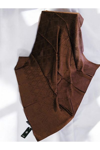 Akel Modern Patterned Scarf 100 X 100 Evening Dress