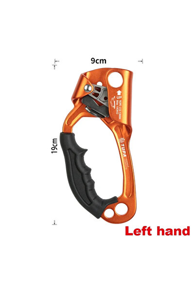 Choice جهاز صعود يدوي احترافي لتسلق الصخور في الهواء الطلق من Left-Golden SRT...