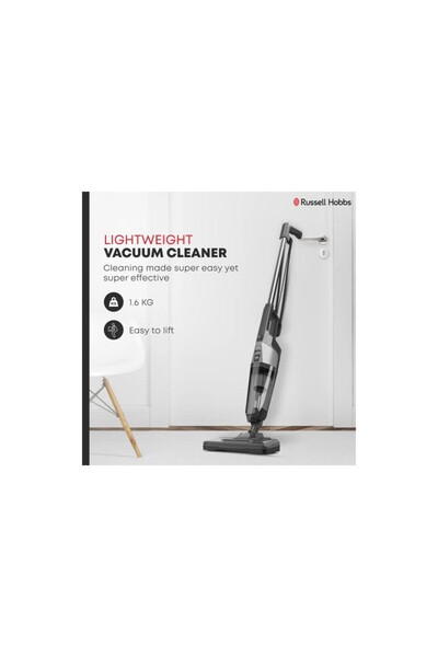 RUSSELL HOBBS 3-in-1 Handheld & Stick Vacuum 600W, 0.6L, HEPA, 7M Cord K-22A102-B
