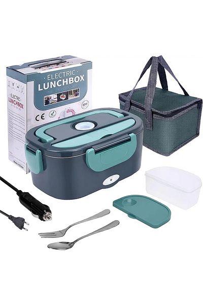 Choice EU PLug 1.5 L 60W Electric Lunch Box Food Warmer Portable Food Heater for Car Or Home - Leak Proof,
