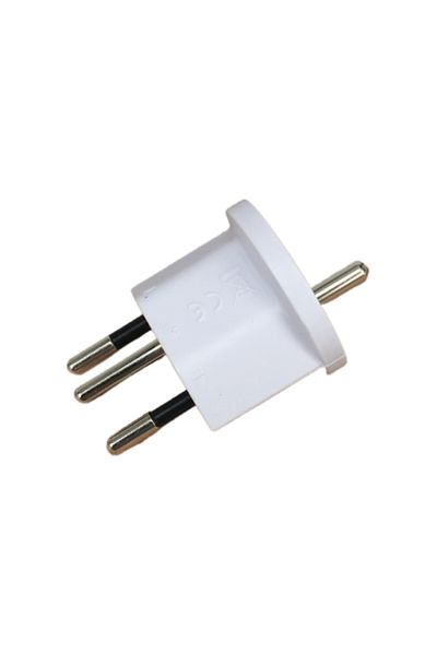Choice White 1pc European France To Swiss Plugs Travel Adapter 3 Pin Plug 10a 250v Power Plug Eu To Switzer
