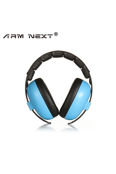 ARM NEXT Blue Kids Ear Plugs Sleeping Sound-isolating Headphones Infant Muffs Anti-noise Reduction Earmuffs T