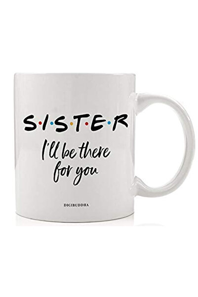 Be Care يوكي كوب قهوة سيراميك مطبوع عليه Sister I 'll Be There for You (11 او...