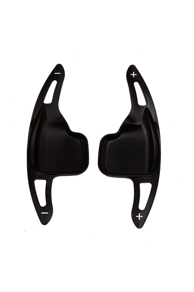 Cherk زوج أسود من ذراع تغيير السرعات لعجلة القيادة للسيارة من الألومنيوم لسيا...