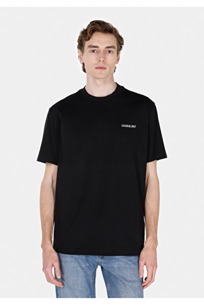 Colin's Ανδρικό μαύρο κοντομάνικο μπλουζάκι Comfort Fit με στρογγυλή λαιμόκοψη