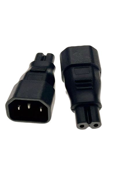 Choice C14 إلى C7 قطعة واحدة 10 أمبير/16 أمبير نحاس Iec320 C5 C6 C7 C8 C9 C13 C14 C15 C19 C20 C21 قابس التيار المتردد الكهربائي Pdu Ch