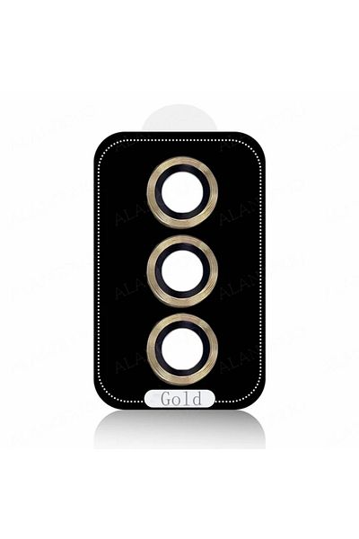 Choice For Galaxy A24 Gold Camera Lens Protector Glass for Samsung A54 A24 A14 A34 5G Full Cover Lens Metal