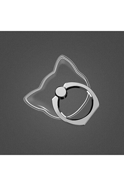 WSSHE حامل هاتف ذكي على شكل حلقة إصبع القطة لهاتف iPhone X الخليوي الذكي الشف...