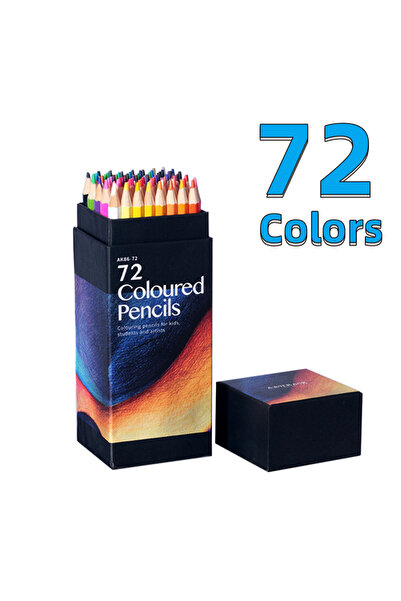 Choice 72 Colors 12/24/36/48/72 Colors Oily Colored Pencils Hexagon Wooden Handle Set Artist Painting Drawi